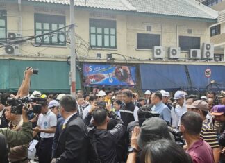 BANGKOK – SOCIÉTÉ : Enquête sur l’effondrement de la chaussée devant l’hôpital Vajira : un tunnel du métro en cause