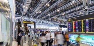 touristes Suvarnabhumi