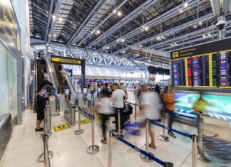 touristes Suvarnabhumi