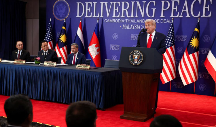 accord de paix Thaïlande Cambodge