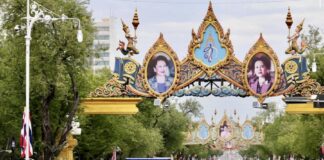 convoi funéraire reine-mère Sirikit