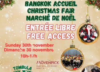 BANGKOK – COMMUNAUTÉ : Le Marché de Noël de Bangkok Accueil revient le 30 novembre au Movenpick BDMS