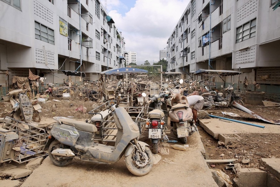 Hat Yai inondations dégats