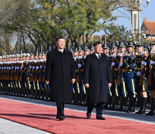 Roi Rama X et Xi Jinping