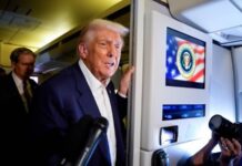 THAÏLANDE – CAMBODGE : Trump joue au gardien de la paix Trump air force one