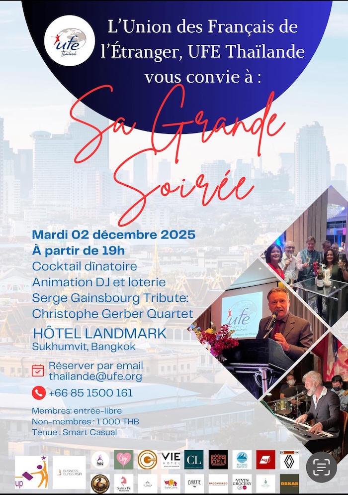 UFE soirée du 2 décembre