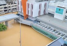 hôpital Hat Yai inondations