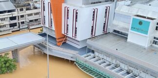 hôpital Hat Yai inondations