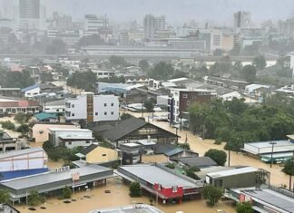 inondations Hat Yai