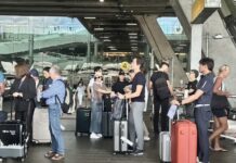 touristes à Suvarnabhumi