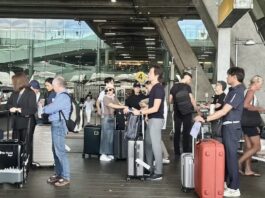 touristes à Suvarnabhumi