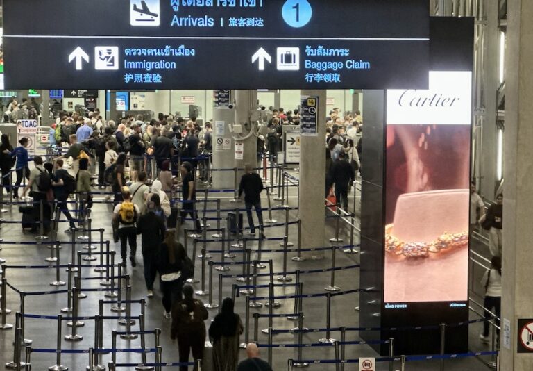 THAÏLANDE – TOURISME : Une première semaine de décembre en hausse, mais un bilan annuel toujours en repli
