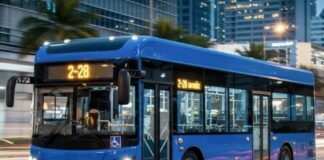 Bus électrique Bangkok