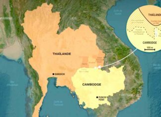 THAÏLANDE – CAMBODGE : Négociations sur un point de passage frontalier