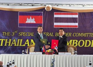 Cessez-le-feu Thaïlande Cambodge