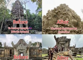 Conflit Thaïlande Cambodge Temples