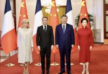 Emmanuel Macron - Xi Jinping