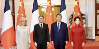 Emmanuel Macron - Xi Jinping