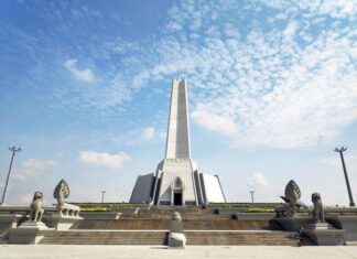 Monument de la paix Cambodge