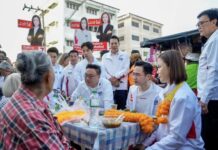 Pheu Thai en campagne à Bangkok