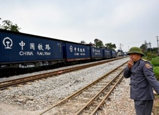 Vietnam train vers la Chine