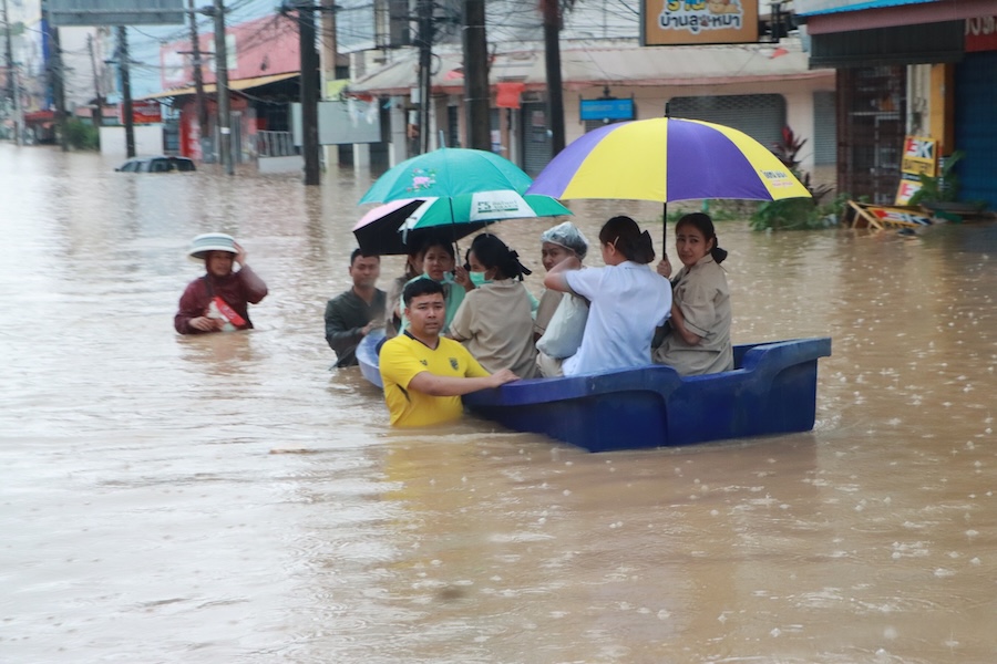 inondations Hat Yai