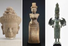 restitution scultutres khmères