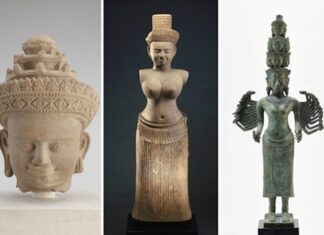 restitution scultutres khmères