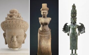 restitution scultutres khmères