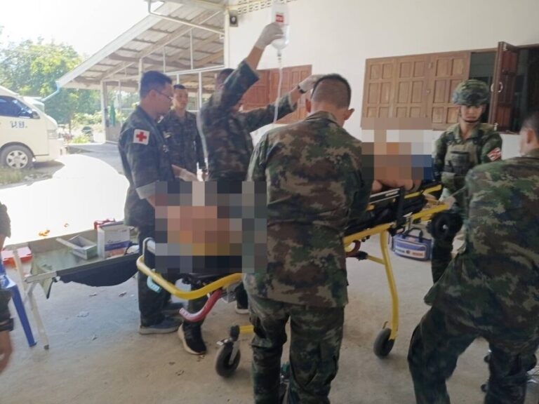 THAÏLANDE – CAMBODGE : Une mine terrestre blesse un soldat thaïlandais dans la province de Trat