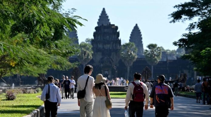 touristes chinois Cambodge