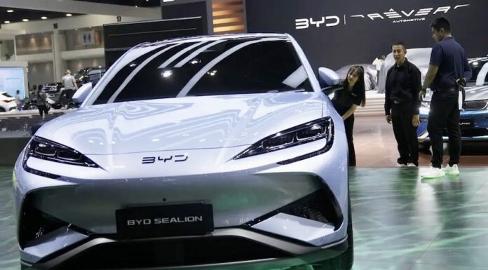 CHINE – ÉCONOMIE : Les exportations chinoises bondissent grâce au secteur technologique BYD voiture chinoise