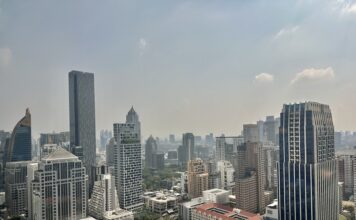 Bangkok vue aérienne