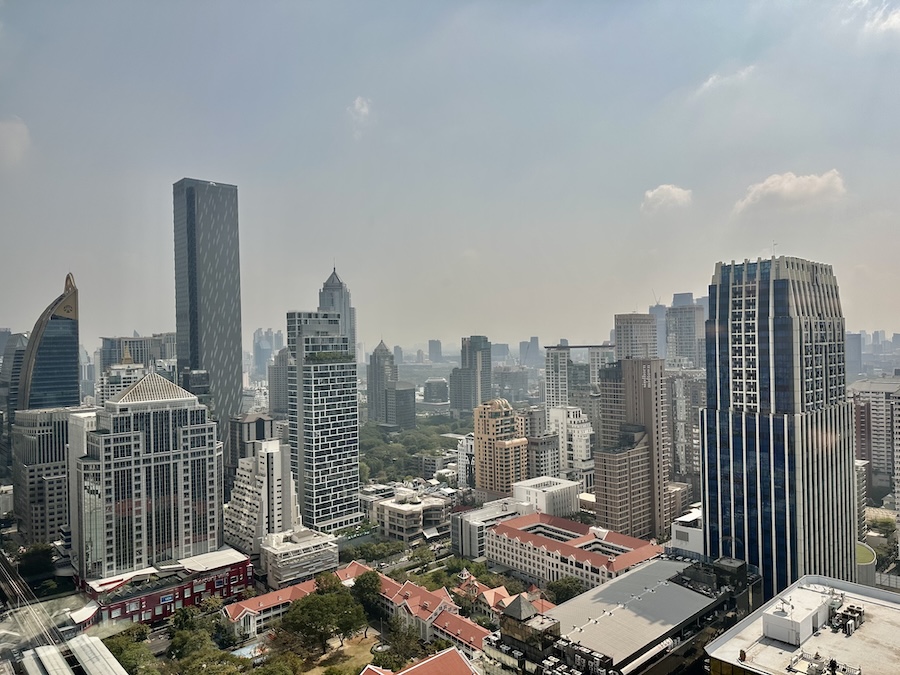 Bangkok vue aérienne
