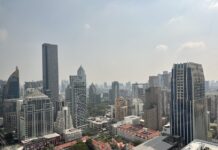 Bangkok vue panoramique