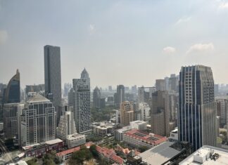 Bangkok vue panoramique