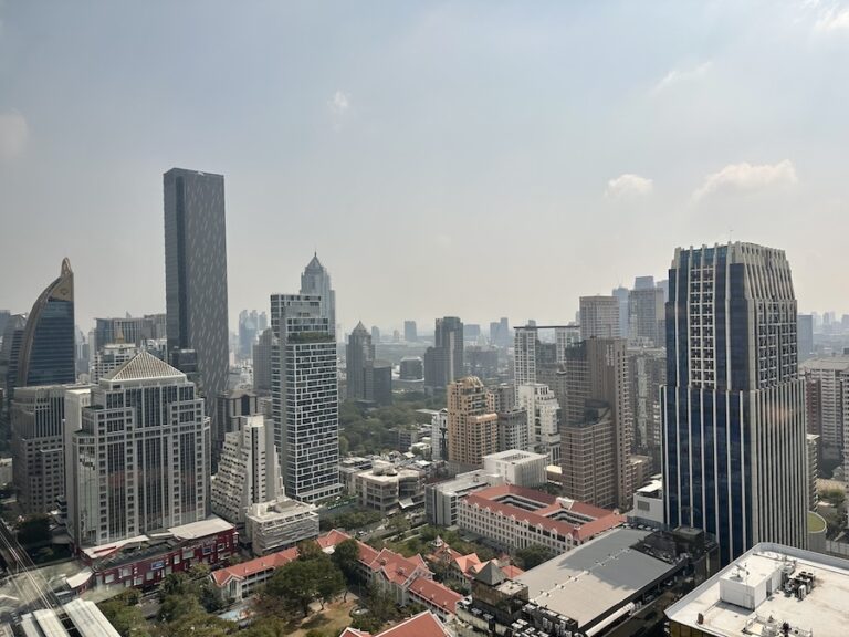 Bangkok vue panoramique