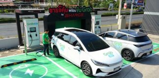 THAÏLANDE – ÉCONOMIE : Grab et SHARGE lancent un réseau de recharge pour véhicules électriques Grab - Sharge