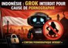 Interdiction Grok indonésie