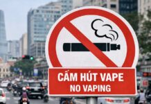 Interdiction vapotage Vietnam