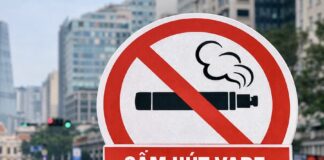 Interdiction vapotage Vietnam