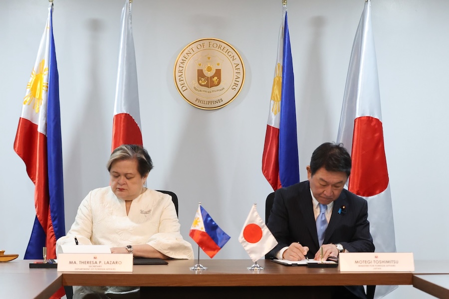 Japon Philippines accord de défense