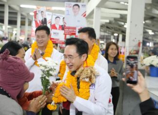 CHIANG MAI – POLITIQUE : Yodchanan Wongsawat promet air pur et soutien aux agriculteurs