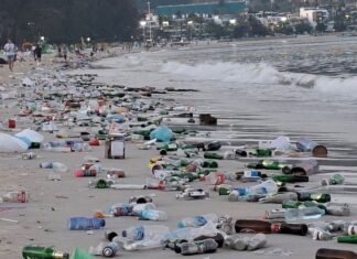 THAÏLANDE – SOCIÉTÉ : Patong après le compte à rebours : la colère monte face à l’état des plages Phuket plage après nouvel an