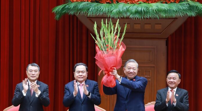 VIETNAM – POLITIQUE : To Lam réélu secrétaire général du Parti communiste To Lam réélu secrétaire général du Parti communiste