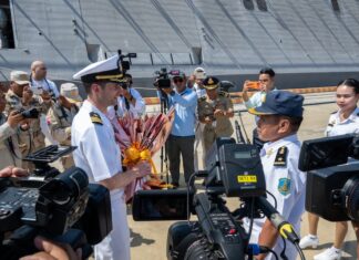 CAMBODGE – DÉFENSE : L’accueil d’un navire américain, garantie de Washington ? US navy Cambodge