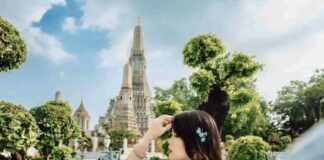Wat Arun photo touristes
