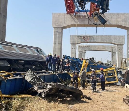 accident ferroviaire Korat