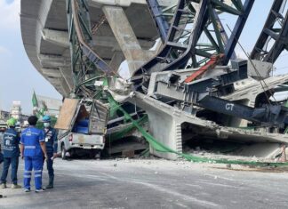 THAÏLANDE – SOCIÉTÉ : L’État résilie les contrats d’Italian-Thai après deux effondrements de grues meurtriers accident grue Rama II