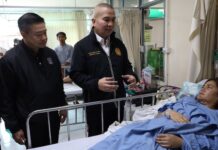 blessés accident train - grue